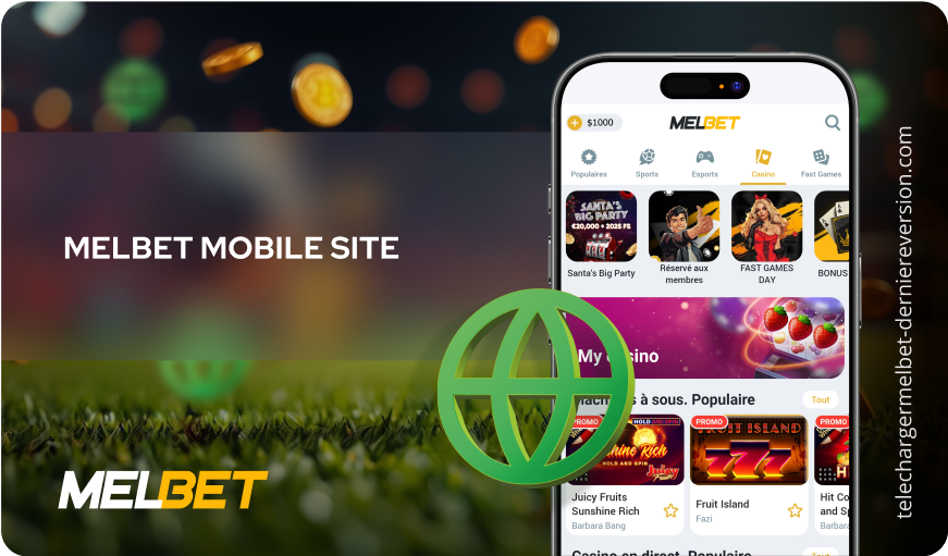 MelBet mobile site Télécharger Melbet Derniere Version
